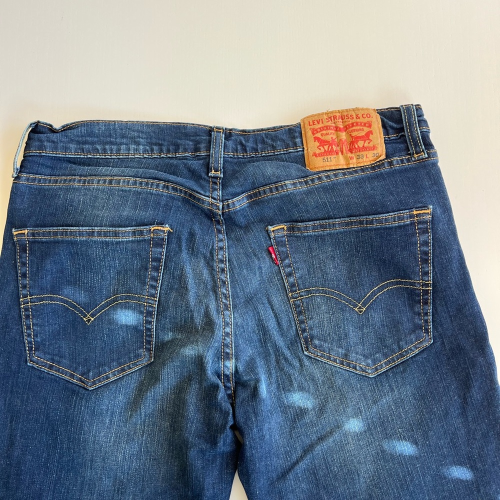 Levi's Mens 511 Slim Fit Jeans - Picture 3 of 5